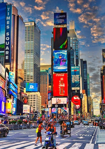 Times Square Views posters & prints by Fabian Kimmel - Printler